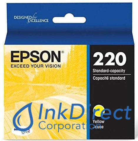 Genuine Epson T220Xl420 220Xl Ink Jet Cartridge Yellow