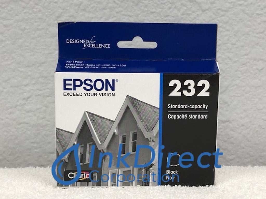 Genuine Epson T232120 T232120 S Epson 232 Ink Jet Cartridge Black Ink genuine-epson-t232120-t232120-s-epson-232-ink-jet-cartridge-black-ink