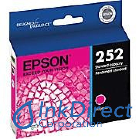 Genuine Epson T252320 252 Std Ink Jet Cartridge Magenta