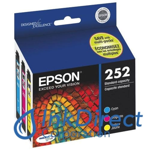 Genuine Epson T252520 Epson 252 Std Cmy Ink Jet Cartridge Tri-Color Ink Jet Cartridge