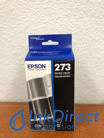 Genuine Epson T273020 Standard Yield Ink Jet Cartridge Black Ink Jet Cartridge , Epson - XP 600, 800,