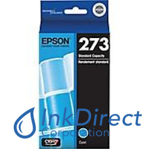 Genuine Epson T273220 273 Standard Yield Ink Jet Cartridge Cyan