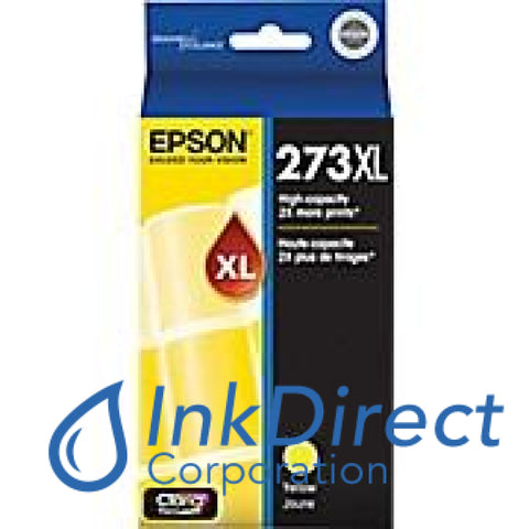 Genuine Epson T273Xl420 273Xl High Yield Ink Jet Cartridge Yellow
