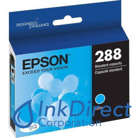 Genuine Epson T288220 T288 Ink Jet Cartridge Cyan