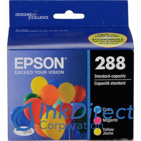 Genuine Epson T288520 T288 C/m/y Ink Jet Cartridge Tri-Color