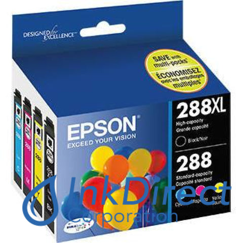 Genuine Epson T288Xl-Bcs T288Xl / T288 Cmy Ink Jet Cartridge Color & Photo Black , Epson   -   Expression XP-330,  XP-340,  XP-430,  XP-434,  XP-440
