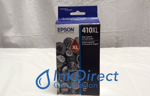 Genuine Epson T410XL020-S 410XL Ink Jet Cartridge Black XP 530 630 640 830 Ink Jet Cartridge