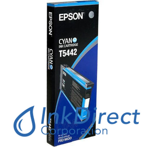 Genuine Epson T544200 T5442 Ultrachrome Ink Jet Cartridge Cyan