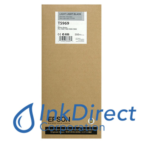 Genuine Epson T596900 Ultrachrome Hdr Ink Jet Cartridge Light Black , Epson - InkJet Printer Stylus Pro 7900, 9900