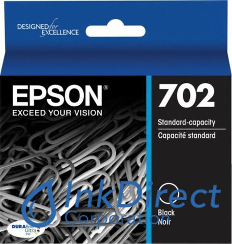 Genuine Epson T702120 Ink Jet Cartridge Black Ink Jet Cartridge