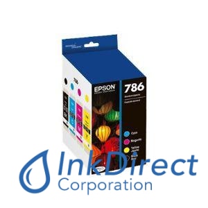 Genuine Epson T786120Bcs T786120-Bcs T786 Ink Jet Cartridge 4-Color Ink Jet Cartridge