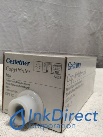 Genuine Gestetner 817165 84575 CPI-12 Ink Jet Cartridge Black Duplicator CP 5490 5490+ 6340D DX 4640PD Ink Jet Cartridge