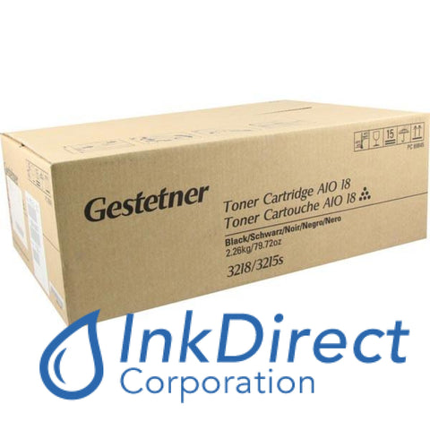 Genuine Gestetner 89845 410314 Type Aio-18 Toner Black