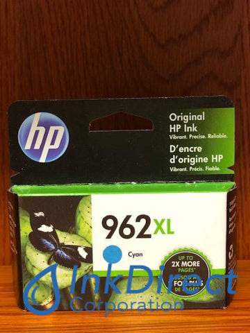 HP 3JA00AN HP 962XL Ink Jet Cartridge Cyan Ink Jet Cartridge , HP   - All-in-One  OfficeJet Pro 9010,  9012,  9015,  9018,  9019,  9020,  9025