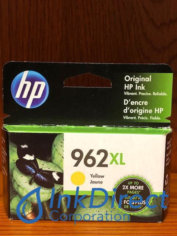 Genuine HP 3JA02AN HP 962XL Ink Jet Cartridge Yellow Ink Jet Cartridge , HP   - All-in-One  OfficeJet Pro 9010,  9012,  9015,  9018,  9019,  9020,  9025