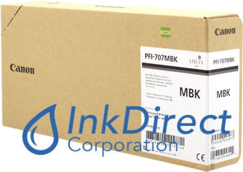 Genuine Hp 9820B001Aa Pfi-707Mbk Ink Tank Matt Black