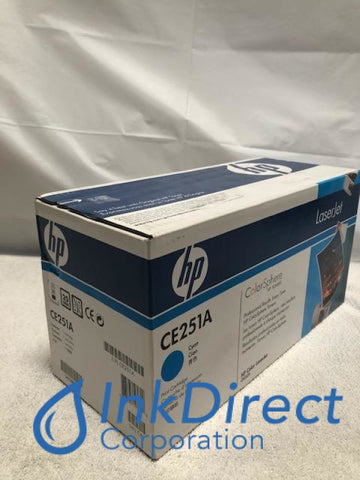 HP CE251A HP 504A Toner Cartridge Cyan ( Blue Box ) Toner Cartridge , HP - Laser Printer Color LaserJet CM3530, CP3525,