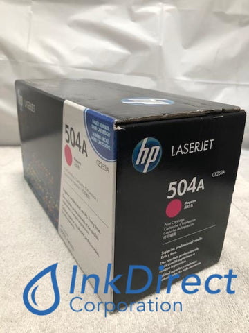 HP CE253A HP 504A Toner Cartridge Magenta Toner Cartridge , HP   - Laser Printer  Color LaserJet CM3530,  CP3525,