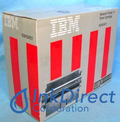 Genuine Ibm 63H2401 Toner Cartridge Black
