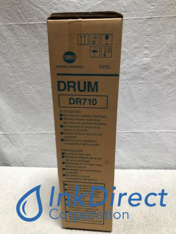 Genuine Konica Minolta 02XL DR-710 DR710 Drum Black BizHub 600 600 601 750 751 Drum , Konica Minolta - Multi Function BizHub 600, 600, 601, 750, 751,