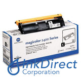 Genuine Konica Minolta 1710587004 1710587-004 Magicolor 2400 High Yield Toner Cartridge Black , Konica-Minolta - Multi Function MagiColor 2480MF, 2490MF, 2590MF