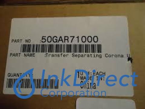 Genuine Konica Minolta 50Gar71000 50Ga-2600 Transfer Separating Corona Unit Seperating