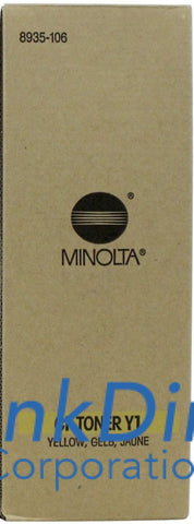Genuine Konica Minolta 8935106 8935-106 Cf900 Type Y1 Toner Cartridge Yellow