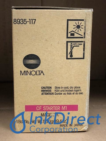 Genuine Konica Minolta 8935117 8935-117 Cf900 Developer / Starter Magenta Developer / Starter