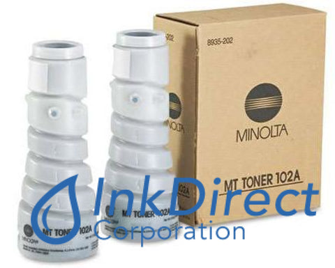 Genuine Konica Minolta 8935202 8935-202 Mt 102A Toner Cartridge Black