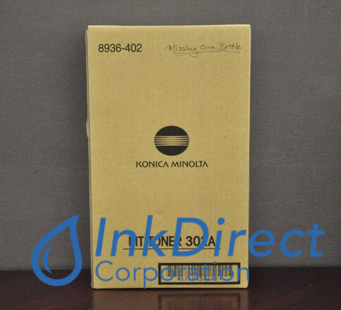 Genuine Konica Minolta 8936402 8936-402 Mt 302A Toner Cartridge Black