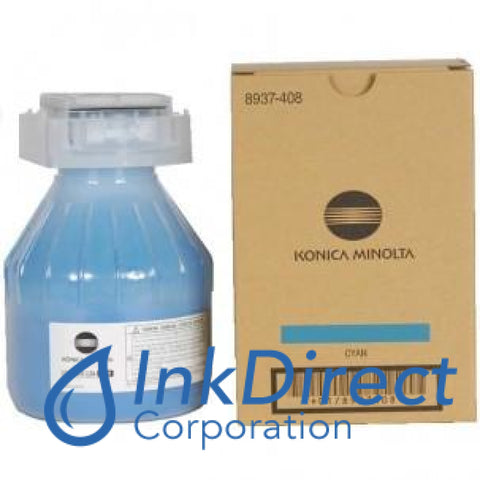 Genuine Konica Minolta 8937408 8937-408 C3A Toner Cartridge Cyan