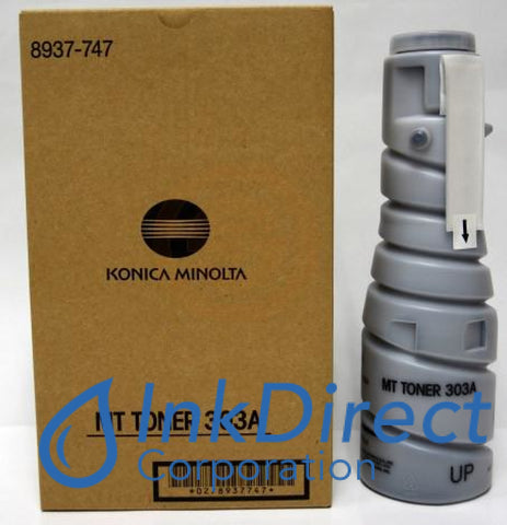 Genuine Konica Minolta 8937747 8937-747 Mt 303A Toner Cartridge Black