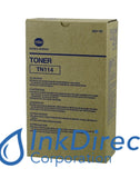 Genuine Konica Minolta 8937782 8937-782 Tn-114 Tn114 / Same As 106A ( Part# 8937708 ) Toner Cartridge Black , Konica-Minolta - Copier Digital DI 152, 152F, 181, 1811P, 183, 183F, - Multi Function BizHub 163, 180, 181, 211,