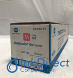 Genuine Konica Minolta 8938615 8938-615 Toner Magenta MagiColor 7400 7450 7450 II Toner