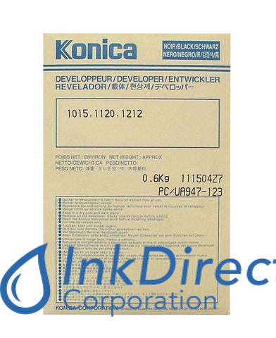 Genuine Konica Minolta 947123 947-123 Developer / Starter Black