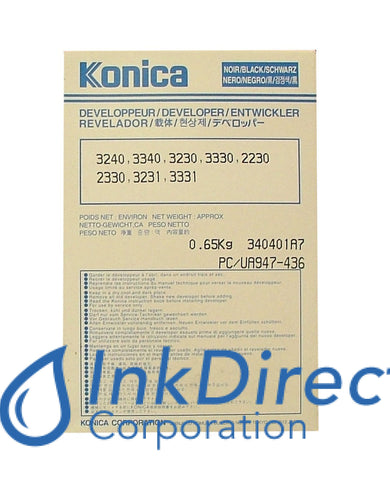 Genuine Konica Minolta 947436 - L 947-436 - Developer / Starter Black