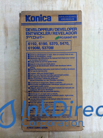 Genuine Konica Minolta 947611 947-611 Developer / Starter Black