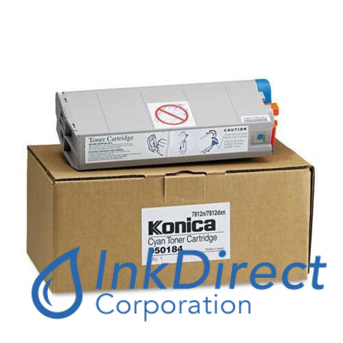 Genuine Konica Minolta 950184 950-184 High Yield Toner Cartridge Cyan