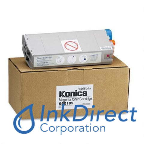 Genuine Konica Minolta 950185 950-185 High Yield Toner Cartridge Magenta