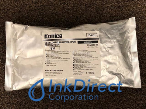 Genuine Konica Minolta 950489 950-489 E4Lu Developer / Starter Magenta Developer / Starter