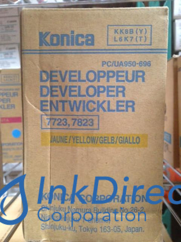 Genuine Konica Minolta 950696 950-696 Developer / Starter Yellow