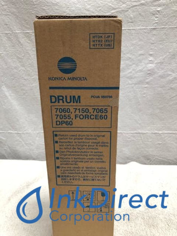 Genuine Konica Minolta 950786 950-786 with Blade Drum Black 7055 7060 7065 7150 Force 60 Drum , Konica-Minolta - Copier Digital 7055, 7060, 7065, 7150, - Laser Printer Force 60,