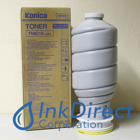 Genuine Konica Minolta 950970 950-970 Tn-801K Tn801K Toner Cartridge Black