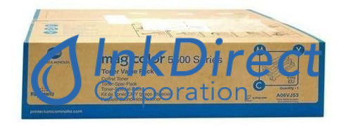 Genuine Konica Minolta A06Vj33 A06Vj53 5550 - High Yield Toner Cartridge Tri-Color