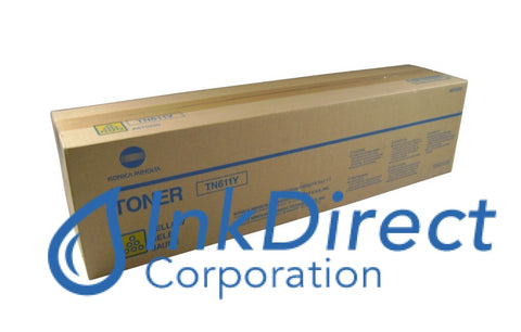Genuine Konica Minolta A070230 A07-0230 Tn-611Y Tn611Y Toner Cartridge Yellow