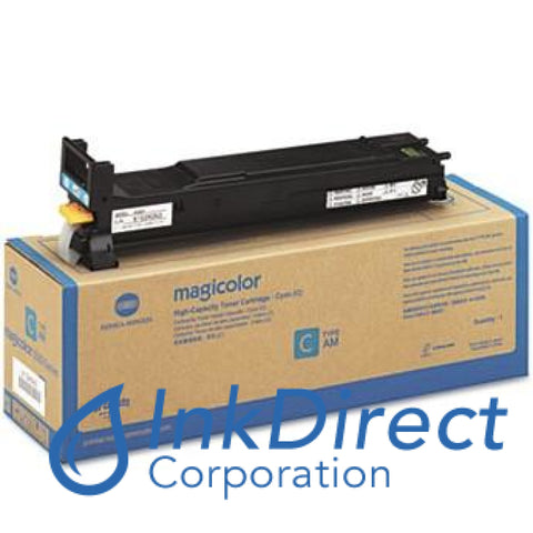 Genuine Konica Minolta A0Dk432 4650 - High Yield Toner Cyan