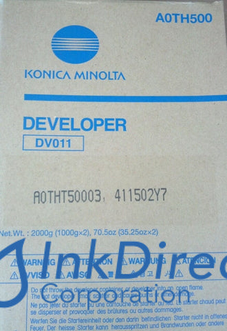 Genuine Konica Minolta A0Th500 Dv-011 Dv011 Developer Black