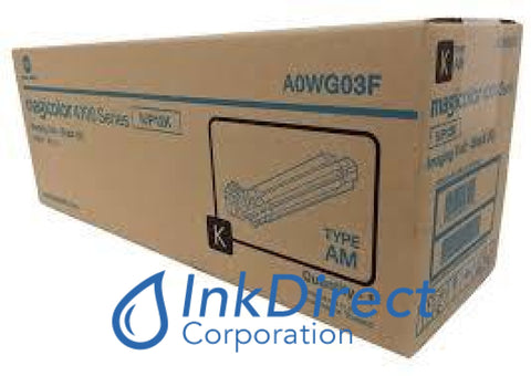 Genuine Konica Minolta A0Wg03F Iup12K Iu-P12K 4700 Series Image Unit Black Image Unit , Konica Minolta   - Laser Printer  MagiColor 4750DN,  4750EN