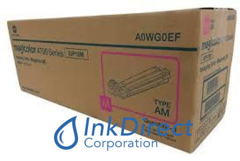 Genuine Konica Minolta A0Wg0Ef Iup12M Iu-P12M 4700 Series Image Unit Magenta Image Unit , Konica Minolta   - Laser Printer  MagiColor 4750DN,  4750EN