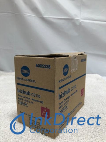 Genuine Konica Minolta A0X5335 TNP-51M TNP51M Toner Cartridge Magenta BizHub C3110 Toner Cartridge , Konica-Minolta - Multi Function BizHub C3110